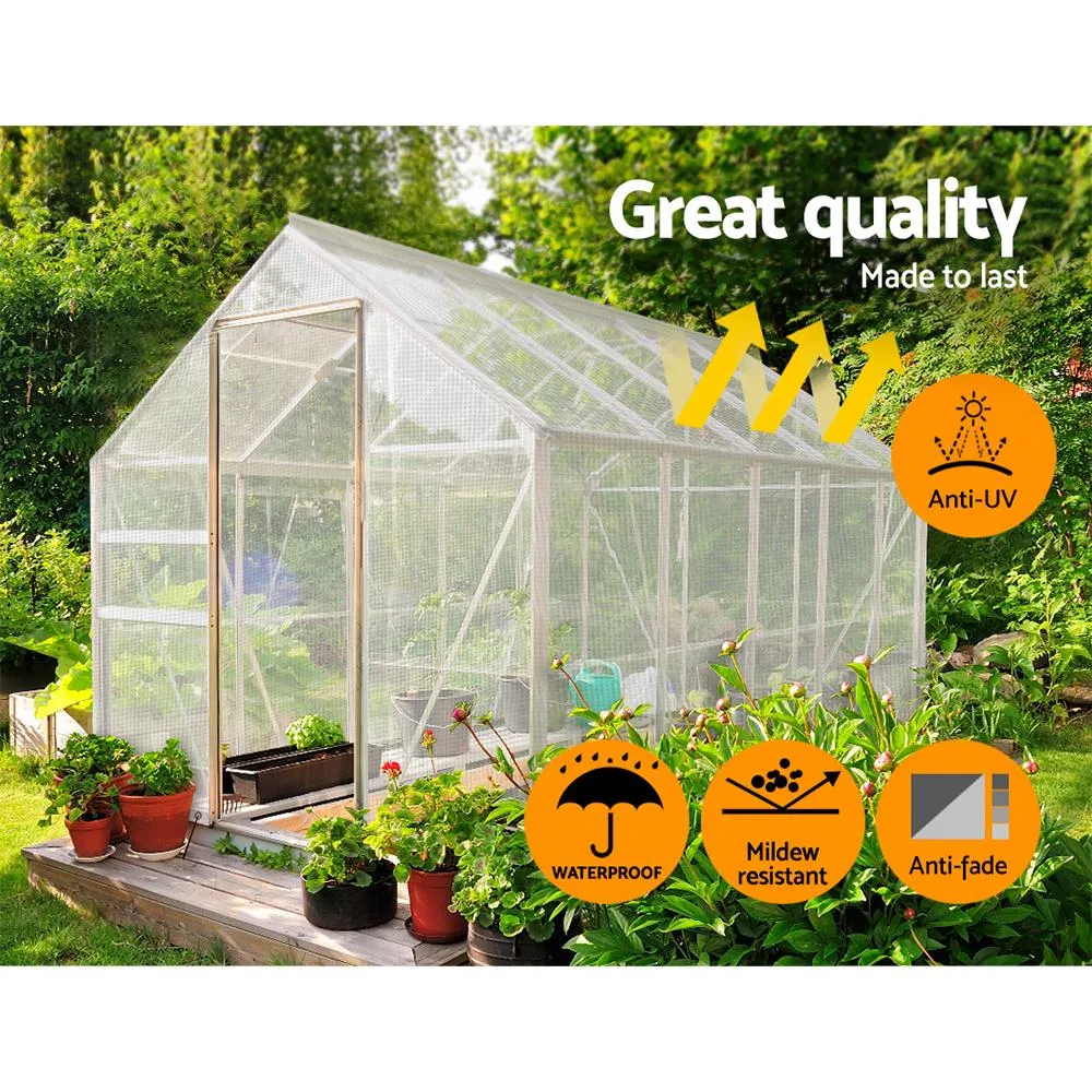 5Mx6M Tarpaulin Heavy Duty Cover 135Gsm Clear