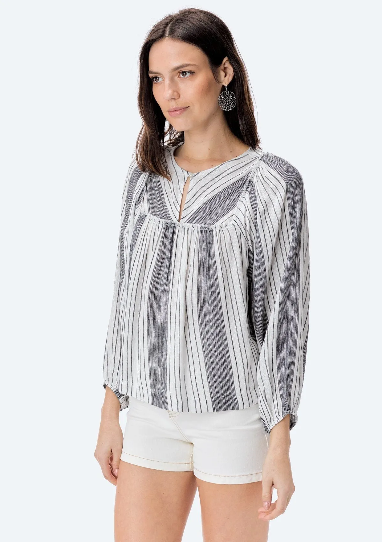 Aleah Striped Top