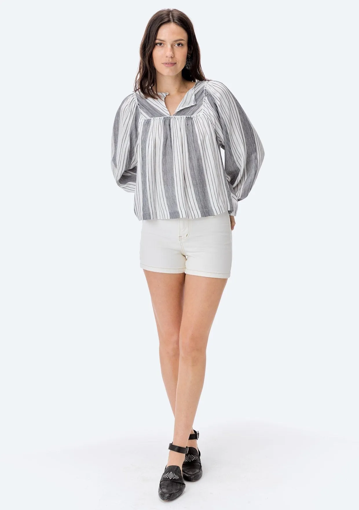 Aleah Striped Top