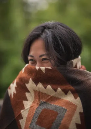 Alpaca Blanket Brown