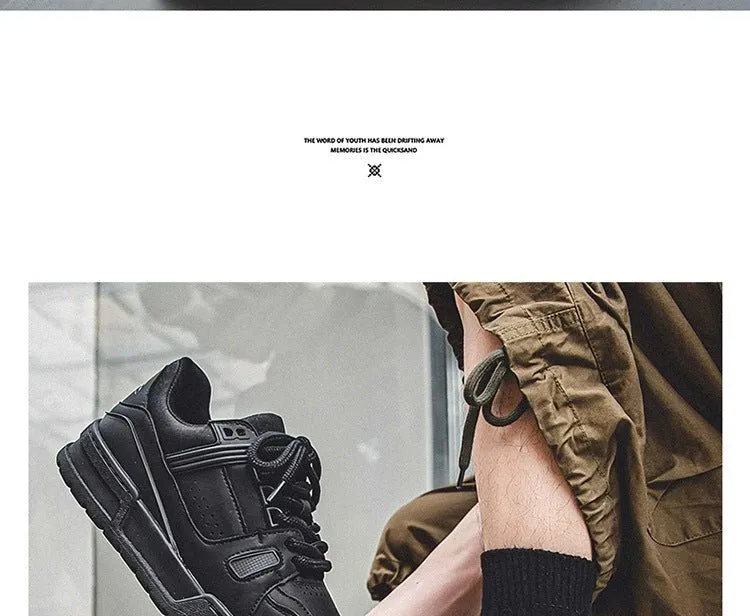 American Retro Platform Sports Board Shoes - Elevate Your Style