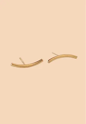 ARCH EARRINGS-GOLD