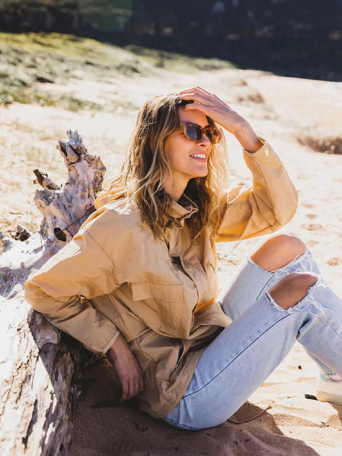 Avalon Spray Jacket | Sand