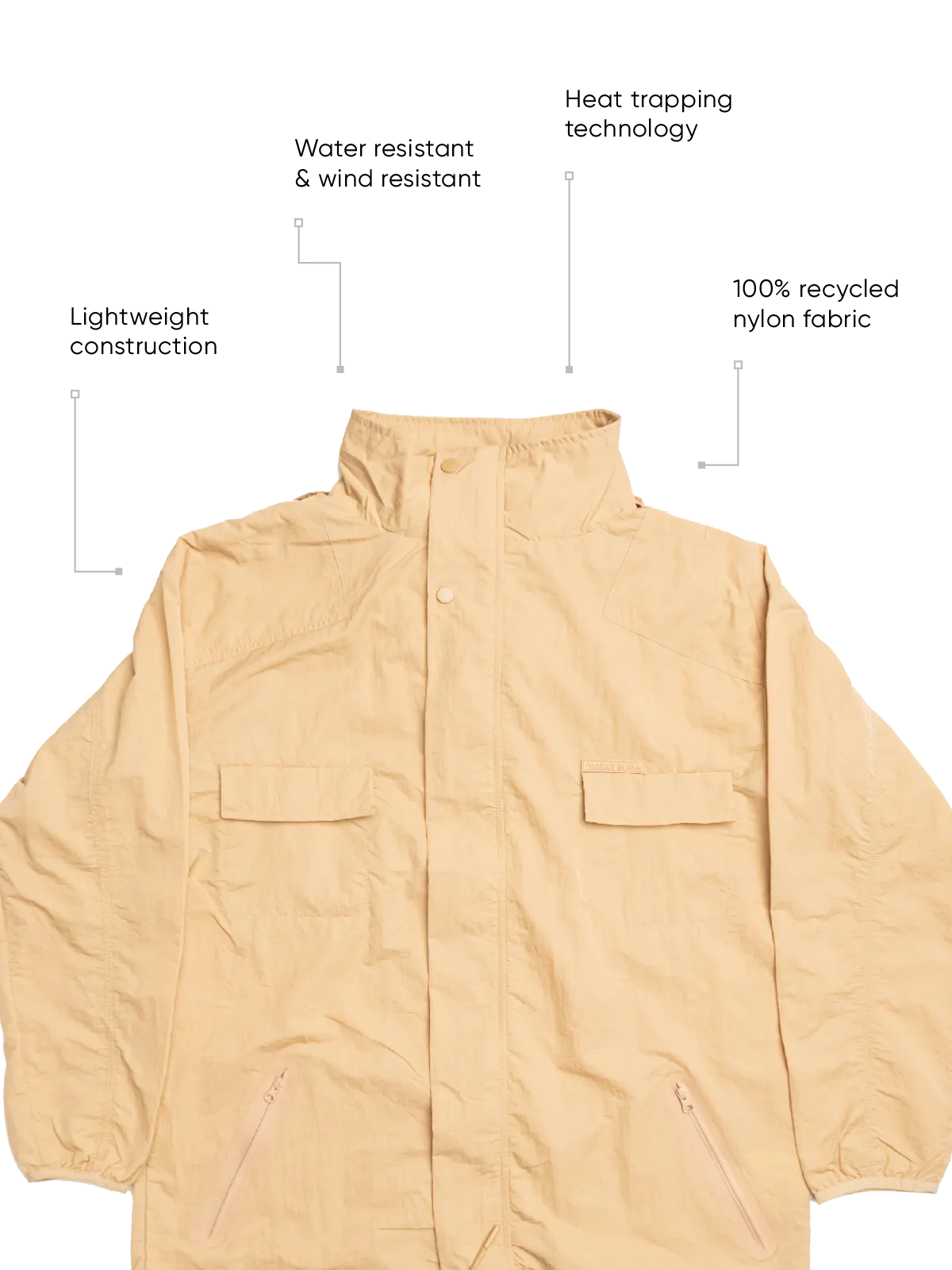 Avalon Spray Jacket | Sand