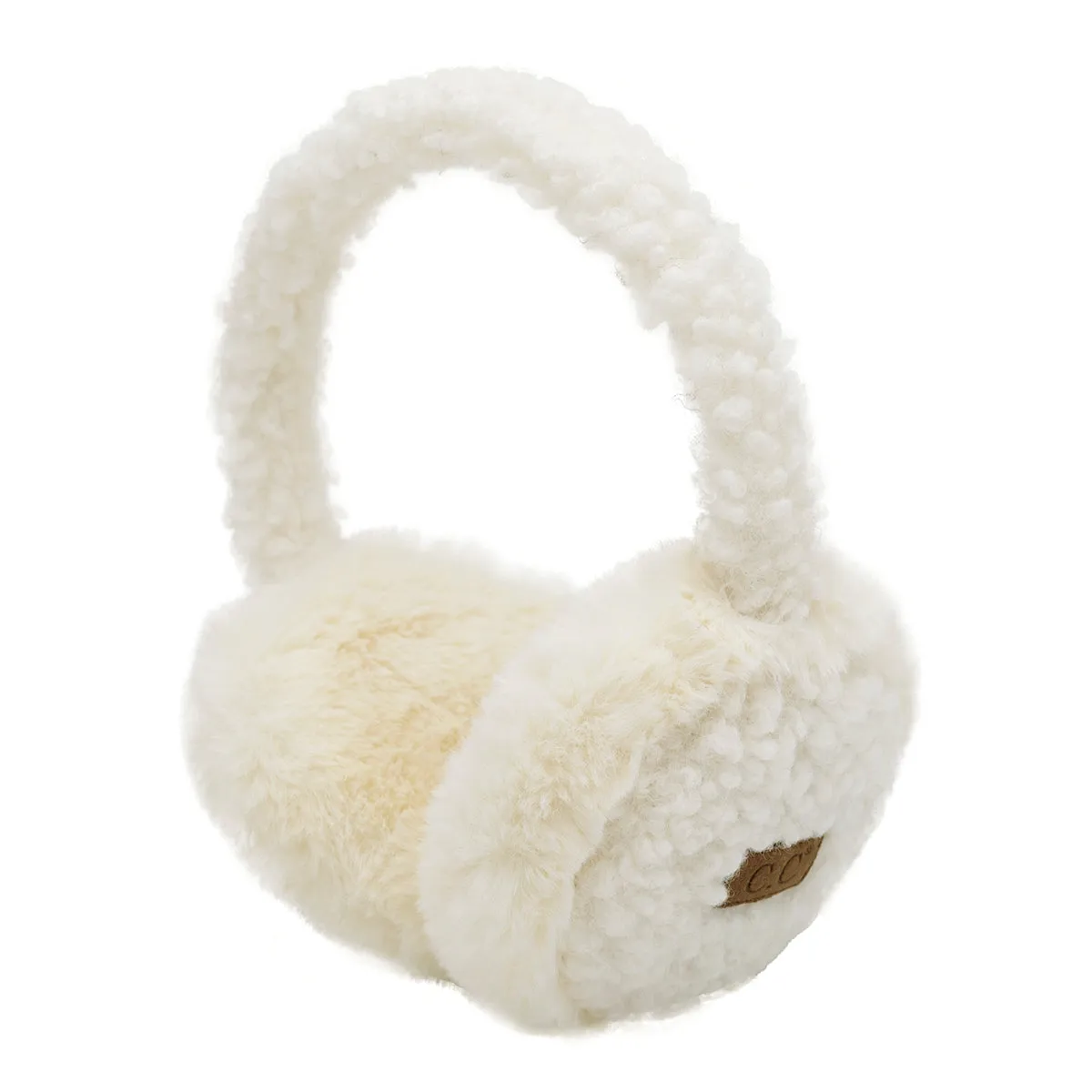 Aztec Adjustable Fuzzy Ear Muffs by Funky Junque