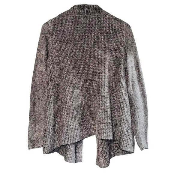 Barefoot Dreams CozyChic Lite  Cardigan Sweater Womens L Soft Cozy Pockets Warm