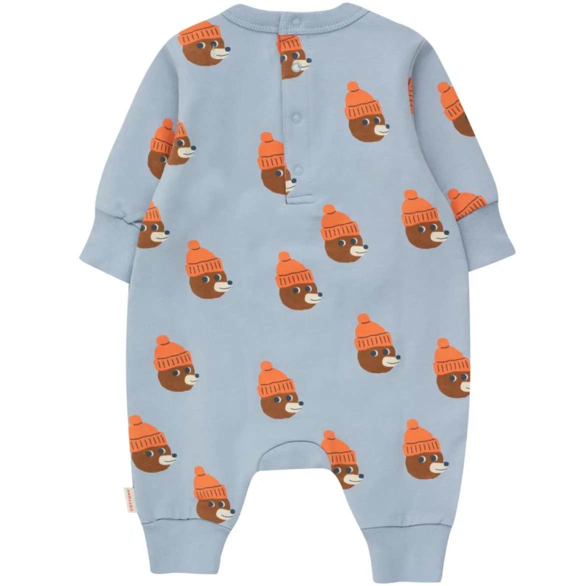 Bears One-Piece, Dark Grey