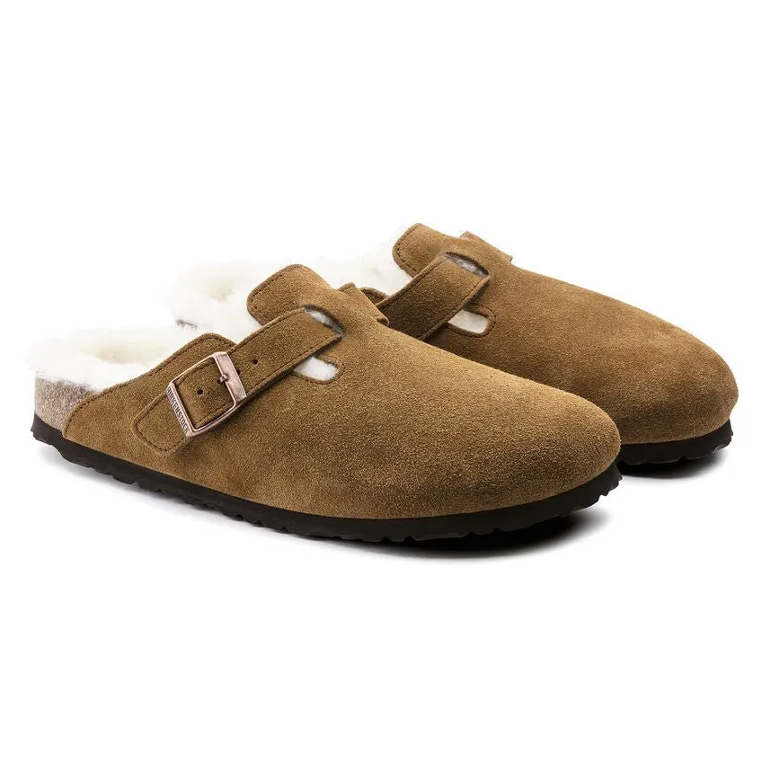 Birkenstock Boston Shearling Mink