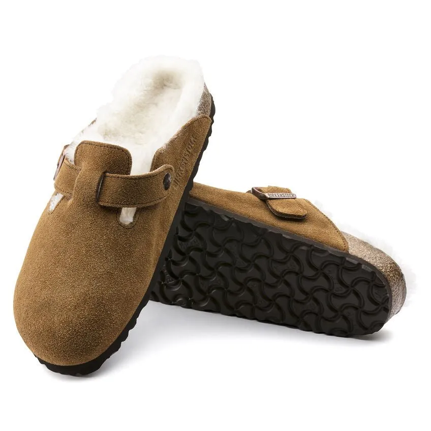 Birkenstock Boston Shearling Mink