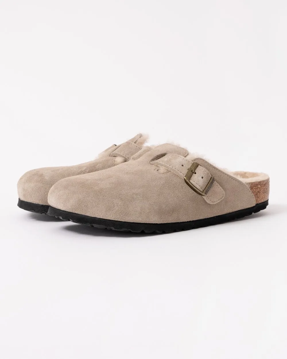 Birkenstock Boston VL Sheepskin Womens Clogs