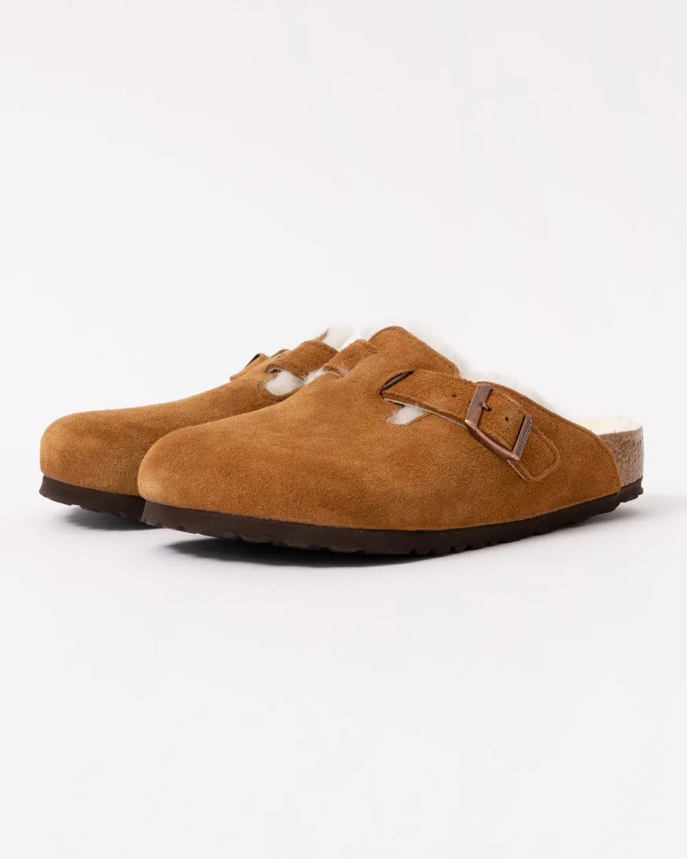Birkenstock Boston VL Sheepskin Womens Clogs
