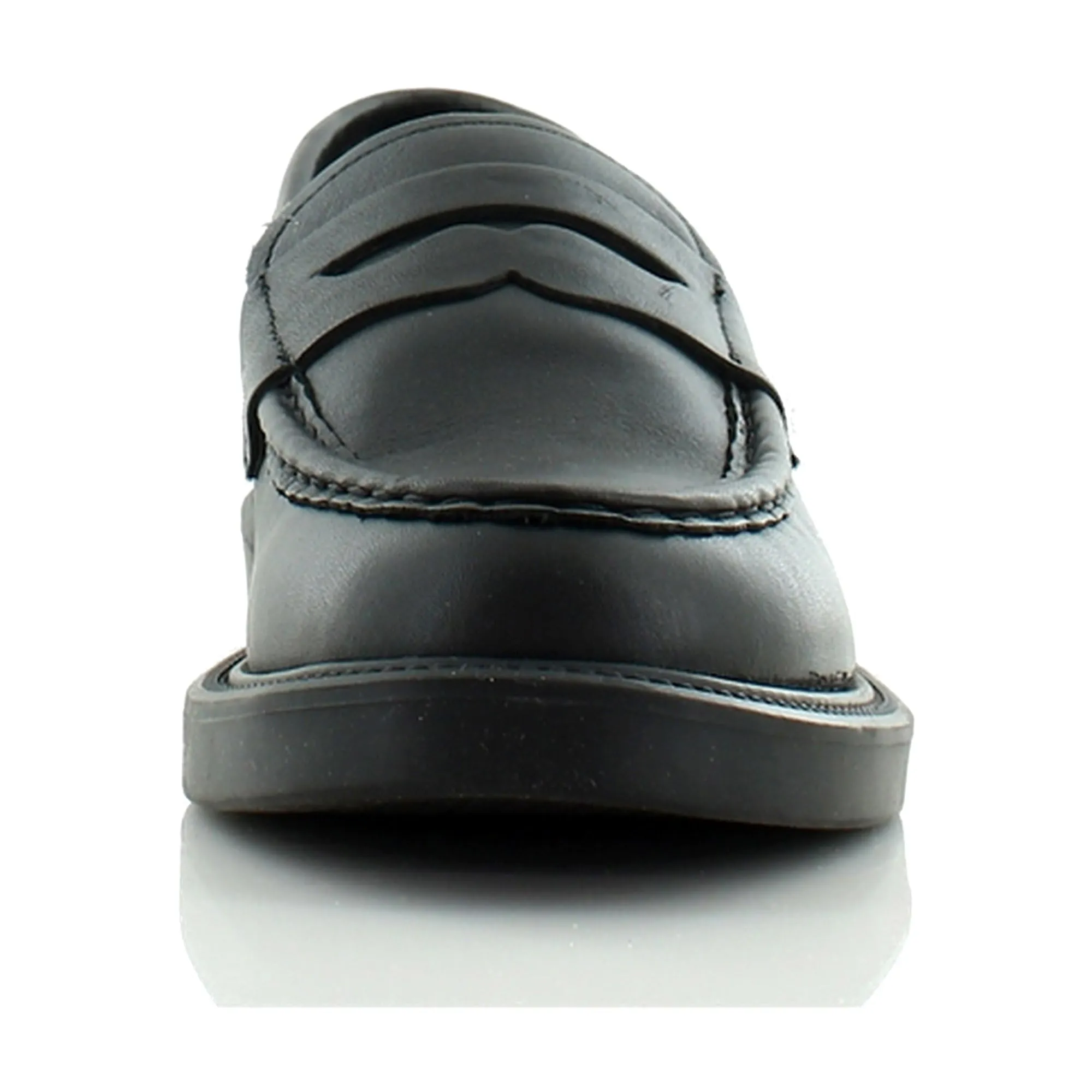 Blondo Women's Halo Waterproof Loafer, Black Leather, 8