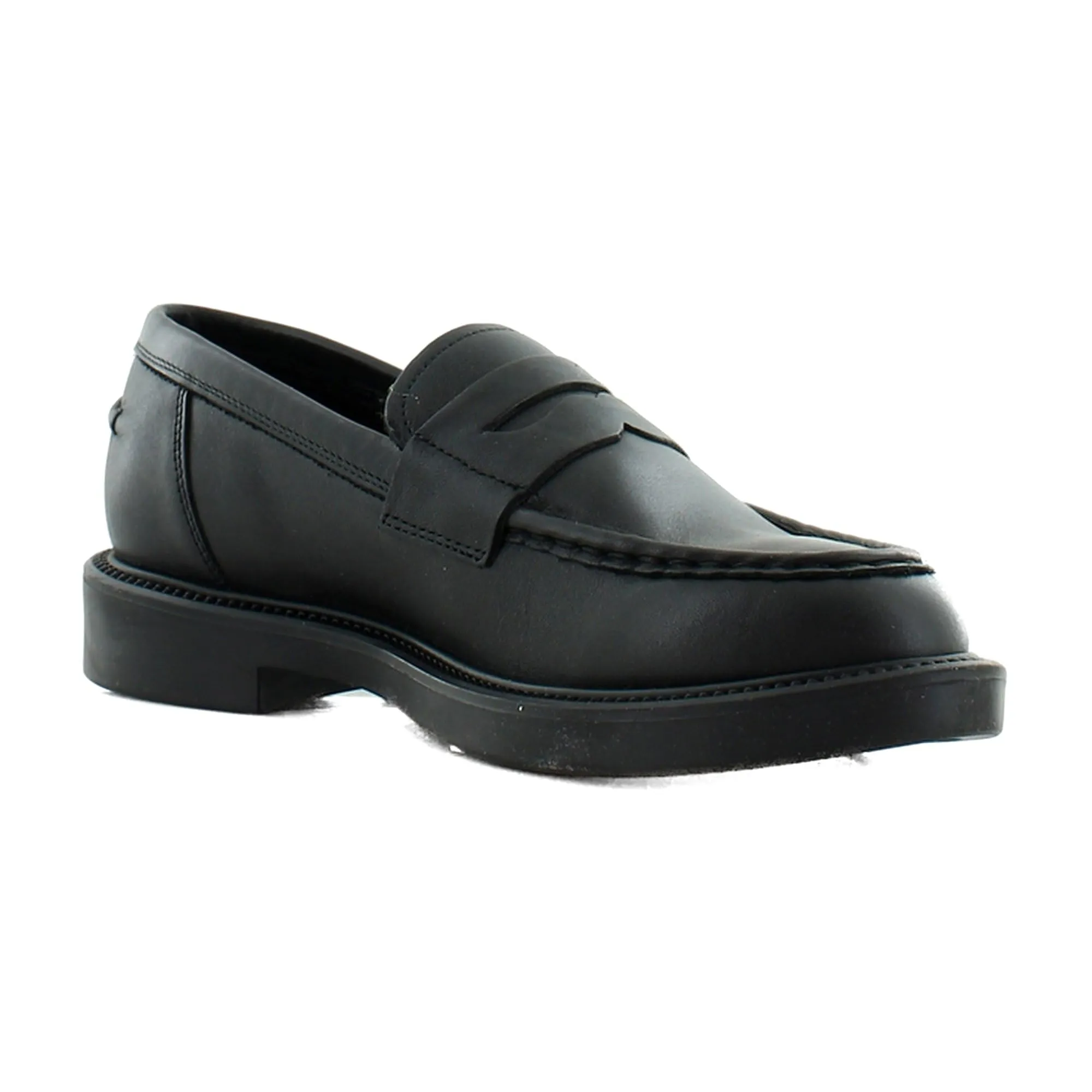 Blondo Women's Halo Waterproof Loafer, Black Leather, 8