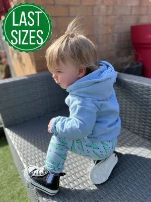 Blue Croc Leggings