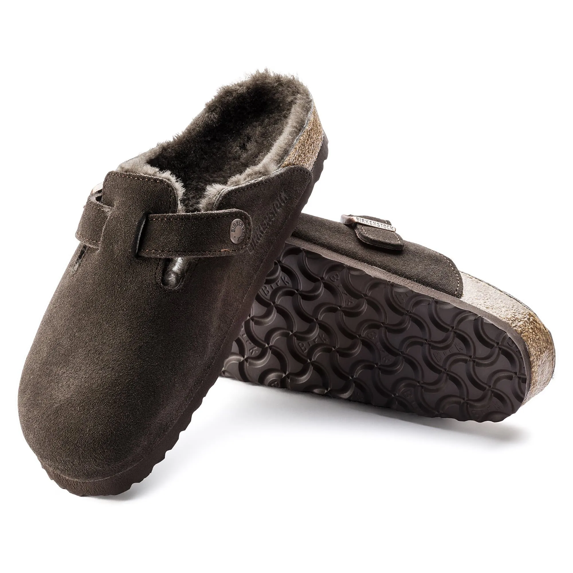 Boston Shearling Suede Leather
