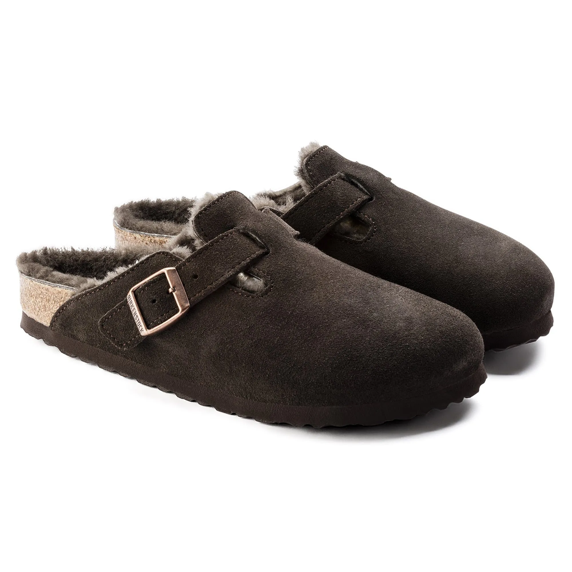 Boston Shearling Suede Leather
