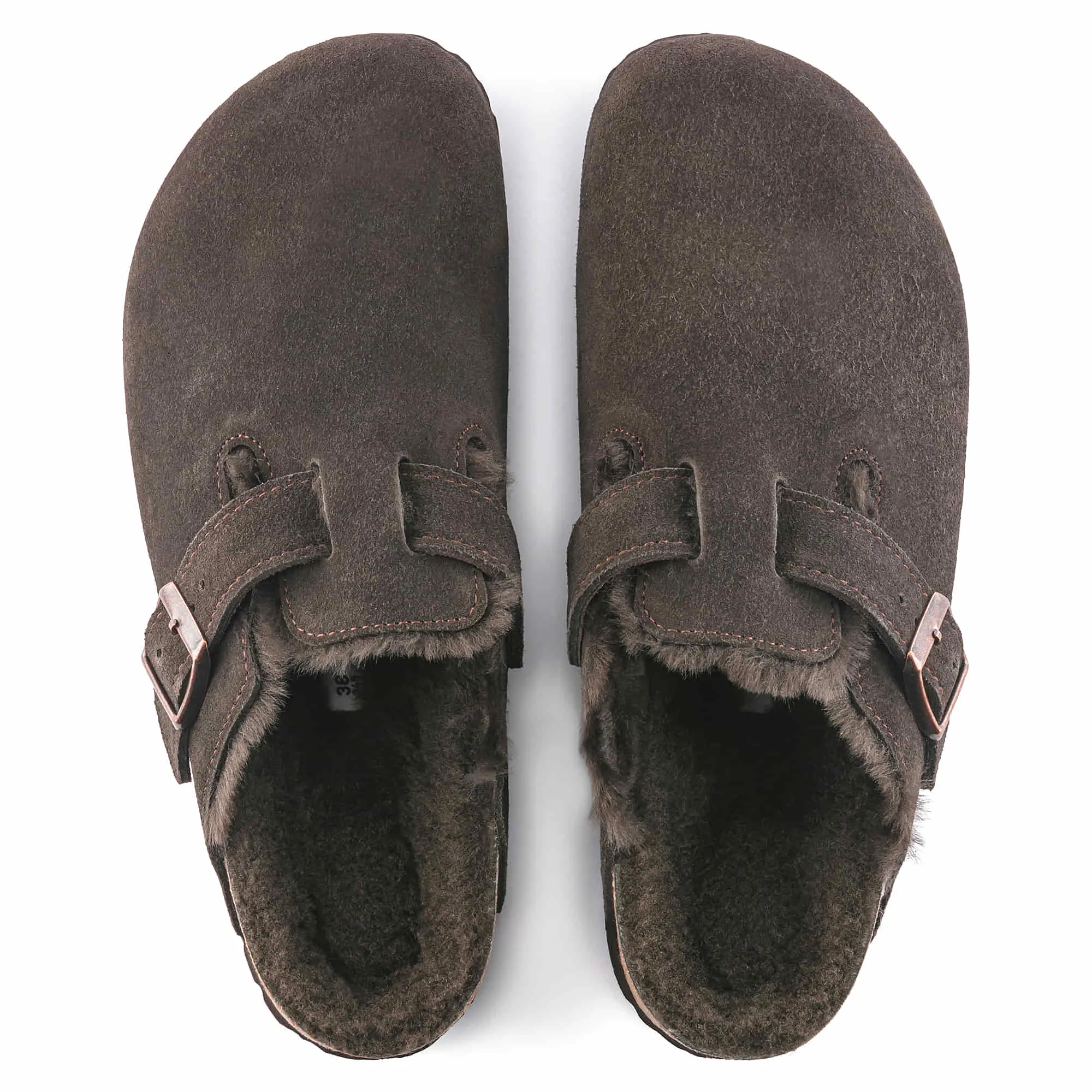Boston Shearling Suede Leather