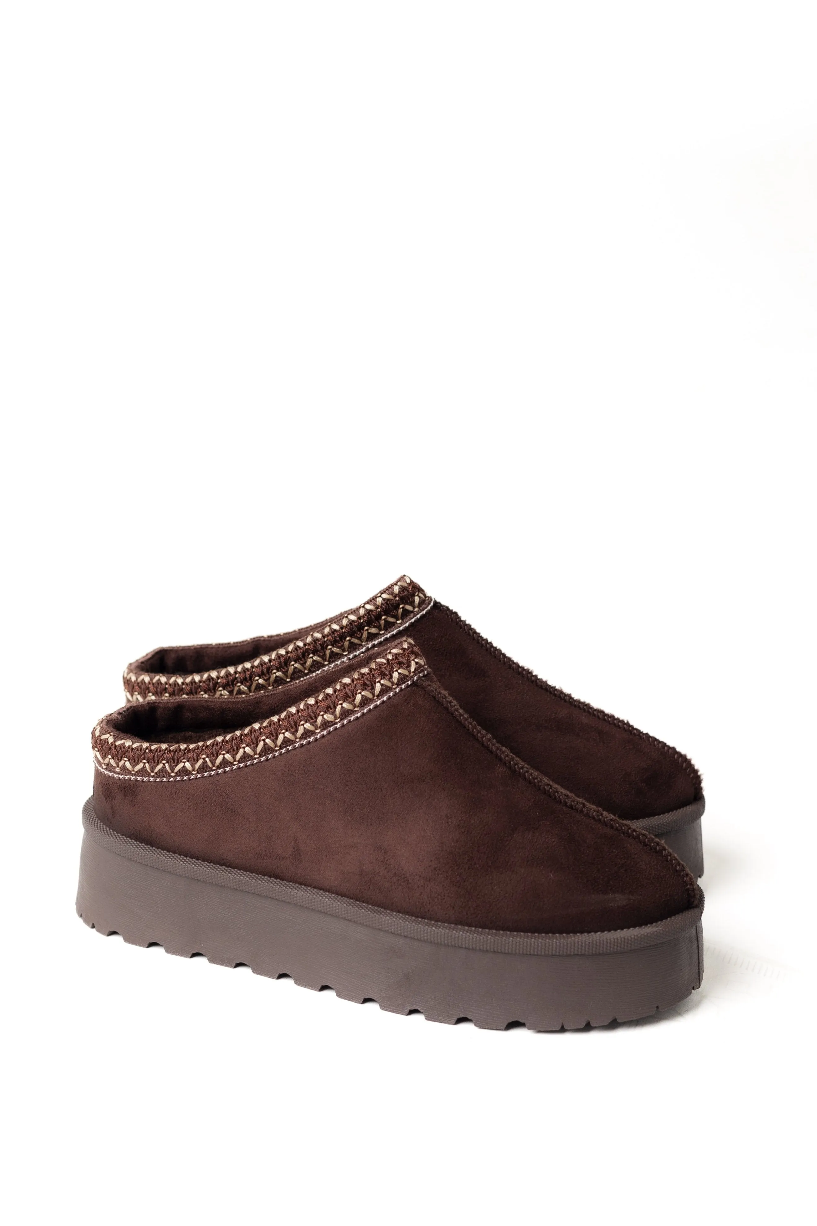 Braided Platform Slipper