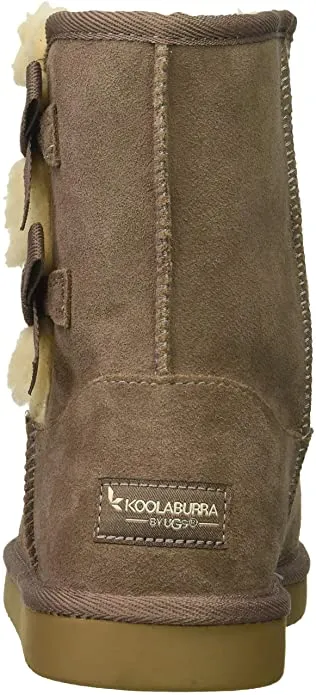 Brand new Koolaburra by UGG Girl's Victoria Short Boot, Colour is Cinder, Sz 1! Retails $115 