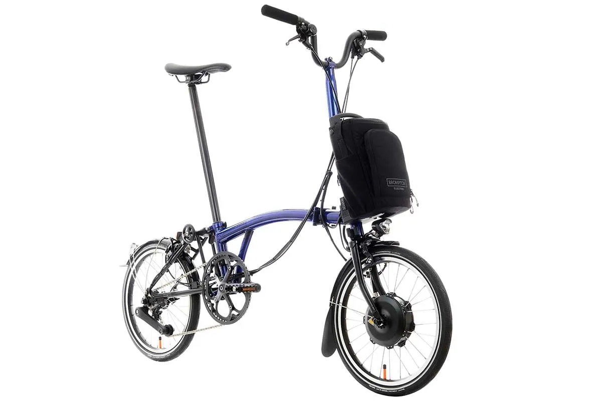 Brompton Electric P Line Folding Bike - 4-Speed