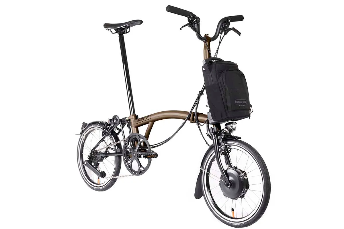 Brompton Electric P Line Folding Bike - 4-Speed