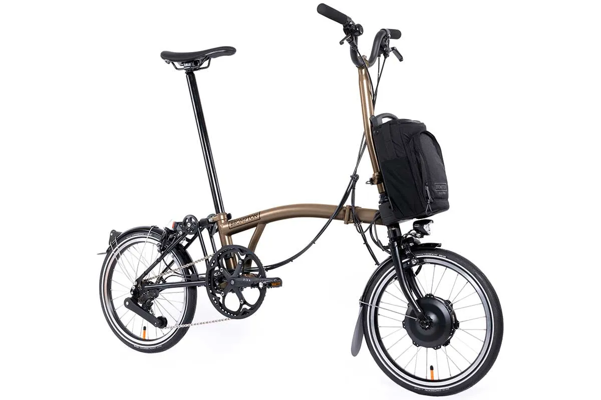 Brompton Electric P Line Folding Bike - 4-Speed