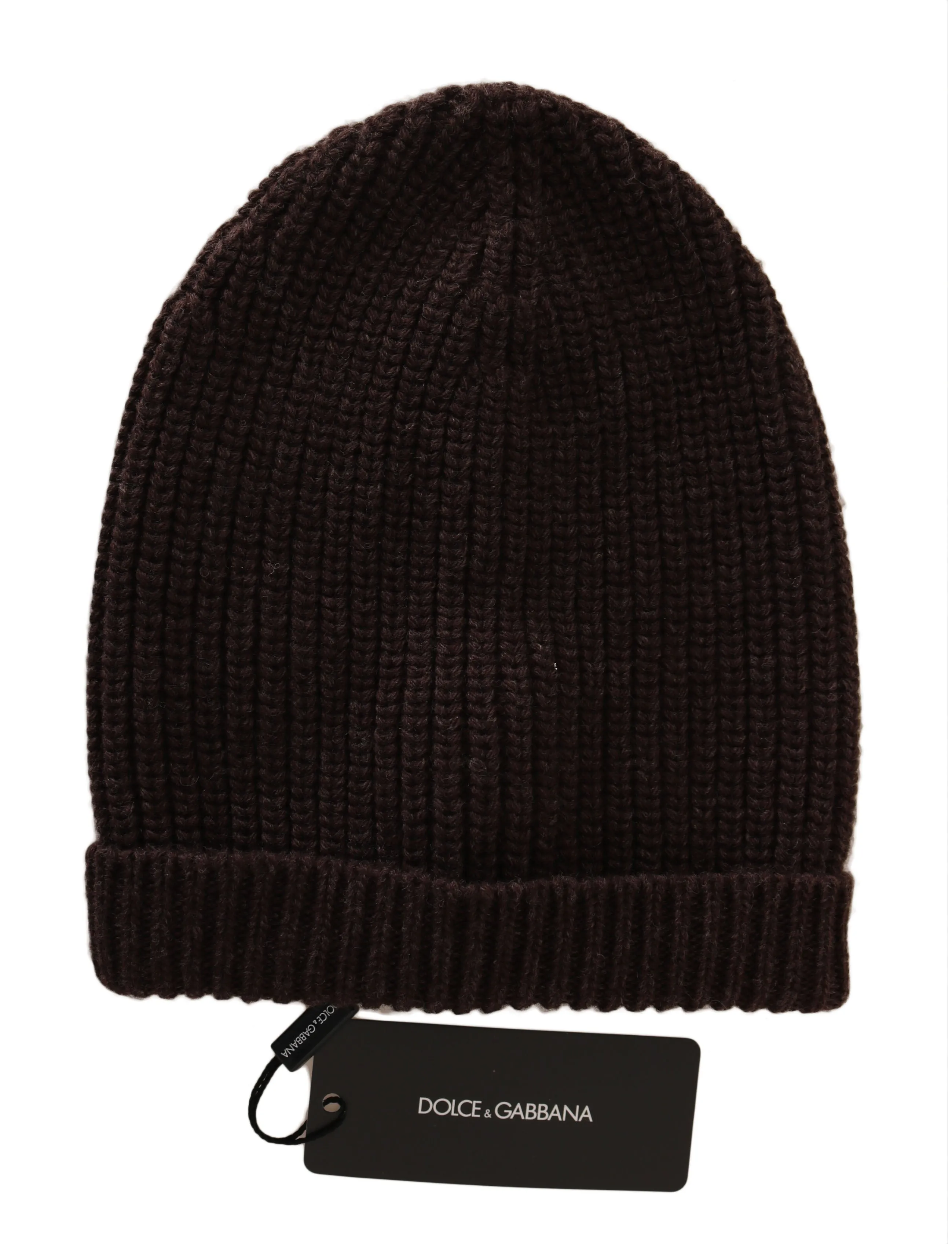Brown Beanie Wool Knitted Winter Warm Hat