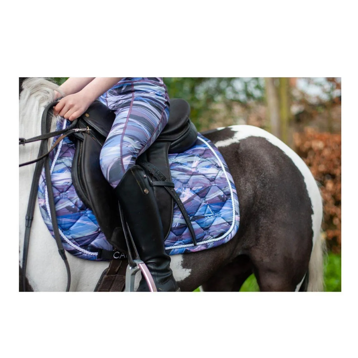 Cameo Equine Zest Junior Riding Tights with Silicone Seat & Phone Pocket
