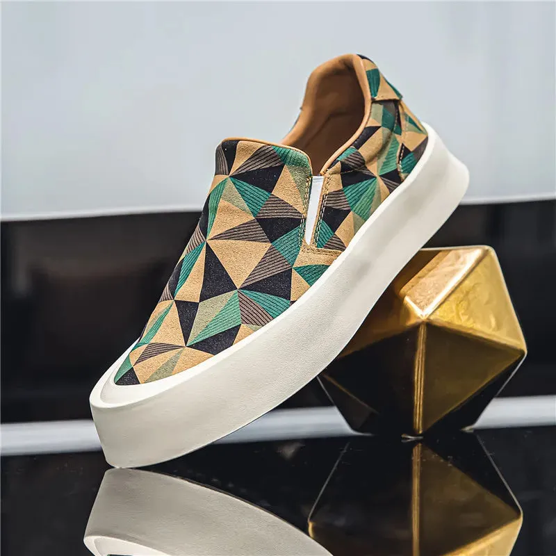 Casual Leather Walking Non-slip Soft Bottom Loafers