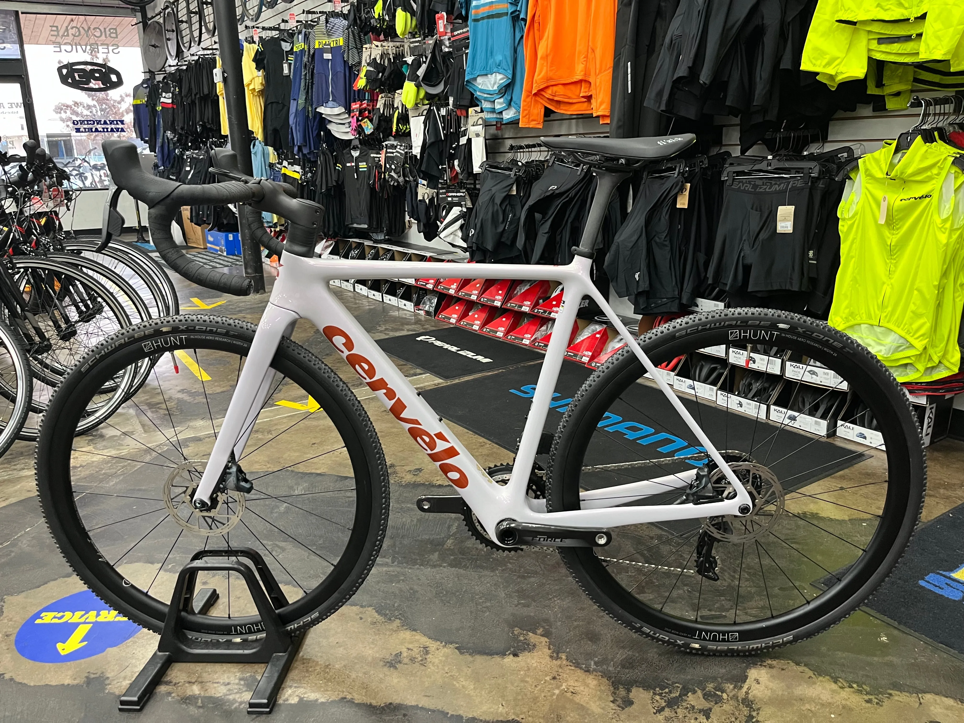 Cervelo R5-CX SRAM Force eTap AXS - 2x - Frost 2023