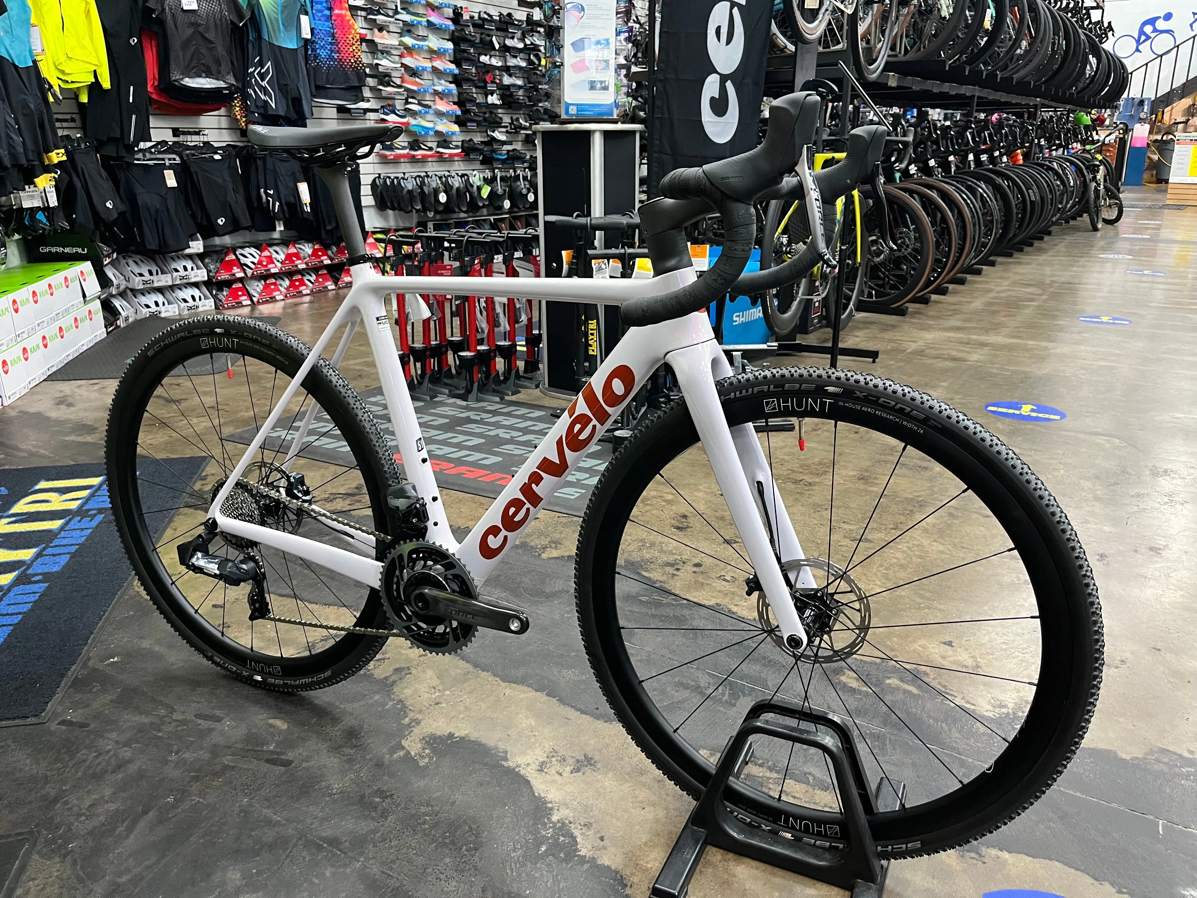 Cervelo R5-CX SRAM Force eTap AXS - 2x - Frost 2023
