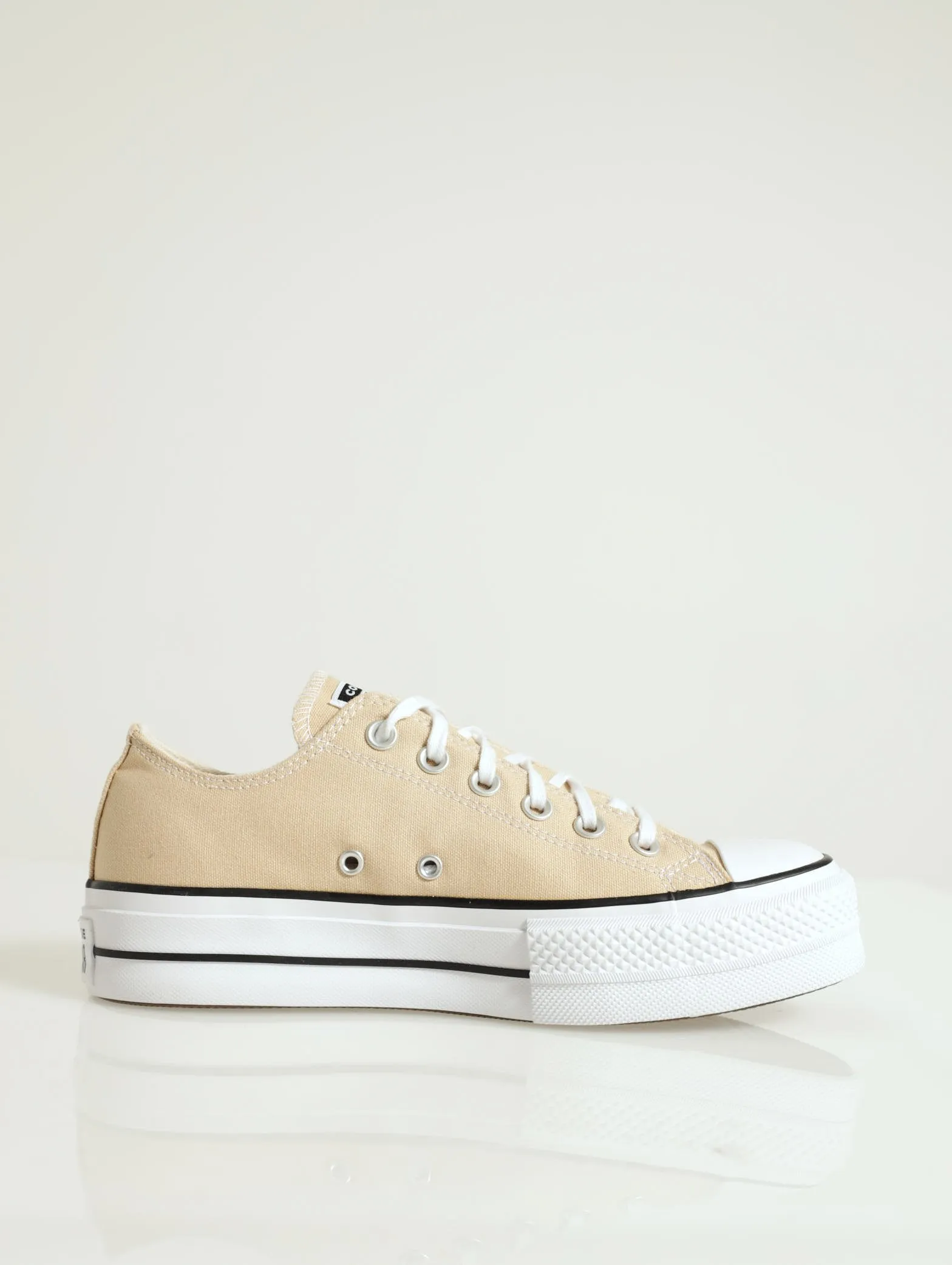 Chuck Taylor All Star Lift Platform Sneaker - Beige