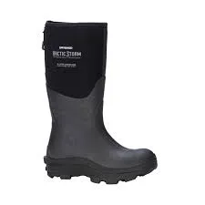 CLARS-WH Black Boot Dry Shod "Arctic Storm" Hi Ladies