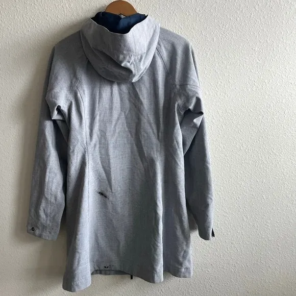 Columbia Women's Dusk 2 Dawn Omni Heat Light Grey Jacket Size S Style WL2111