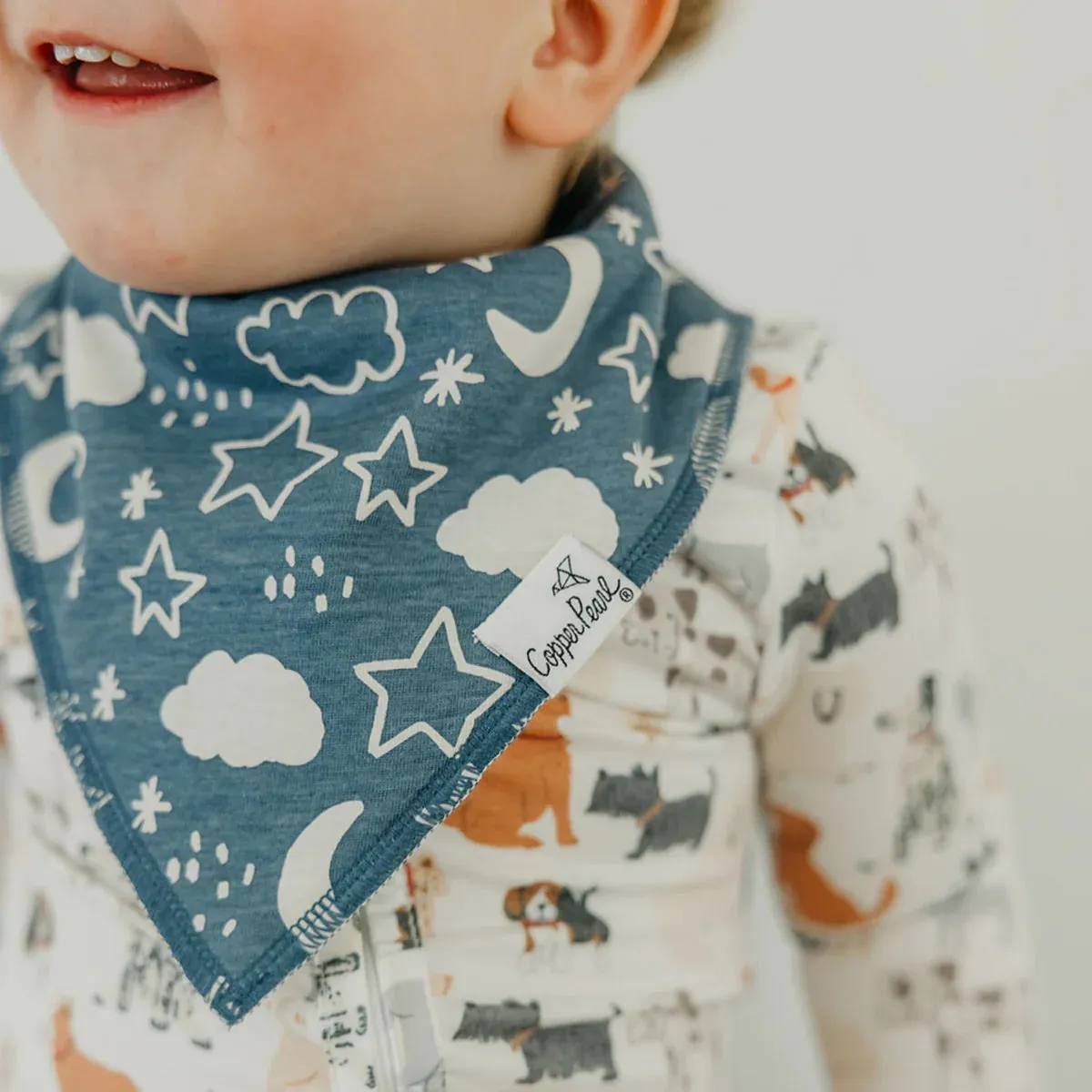 Copper Pearl - Bandana Bib (4 pack) - Rufus