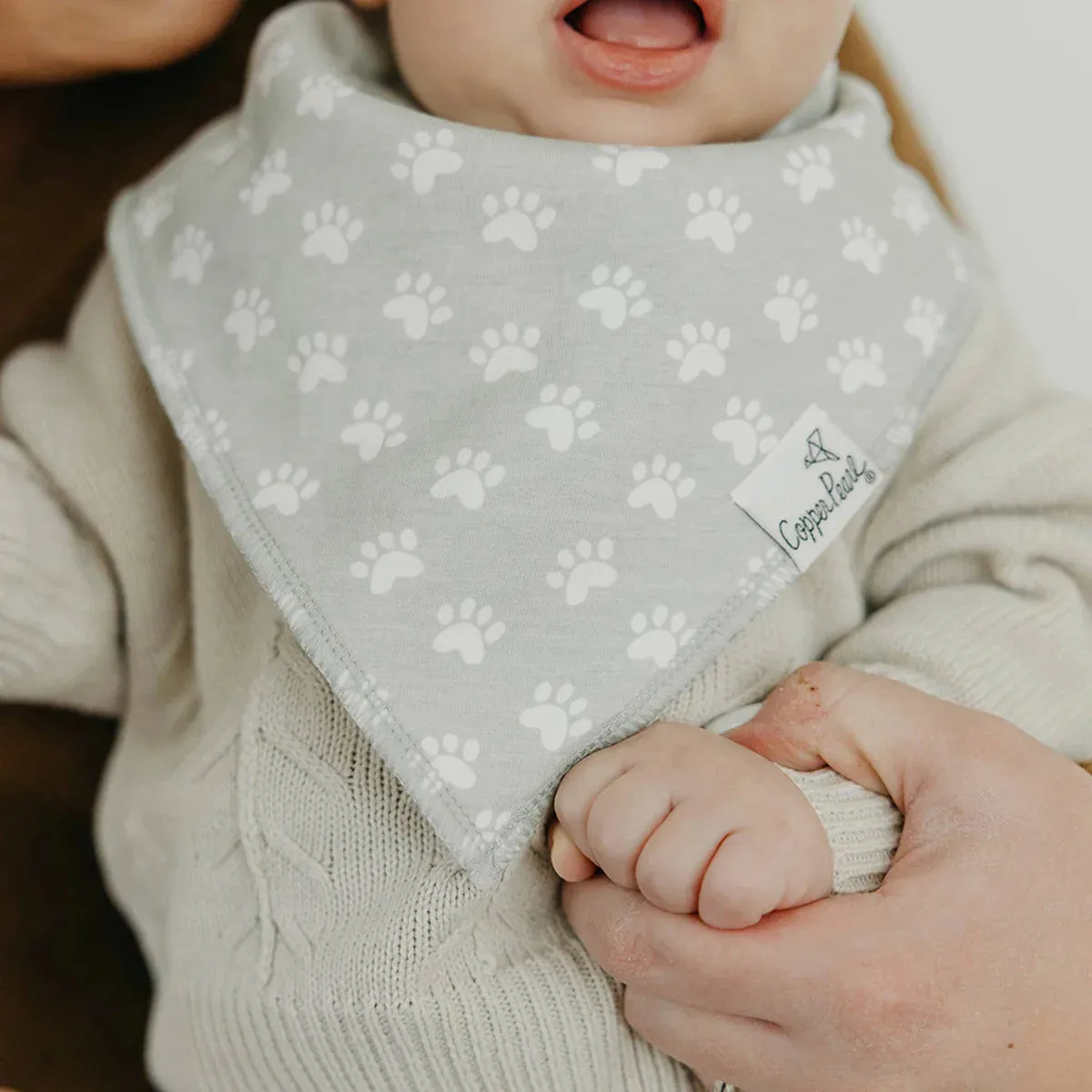 Copper Pearl - Bandana Bib (4 pack) - Rufus