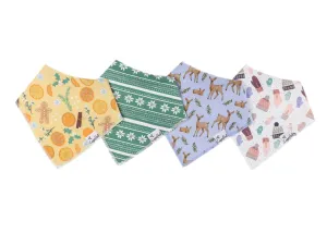 Copper Pearl Cider Bandana Bib Set