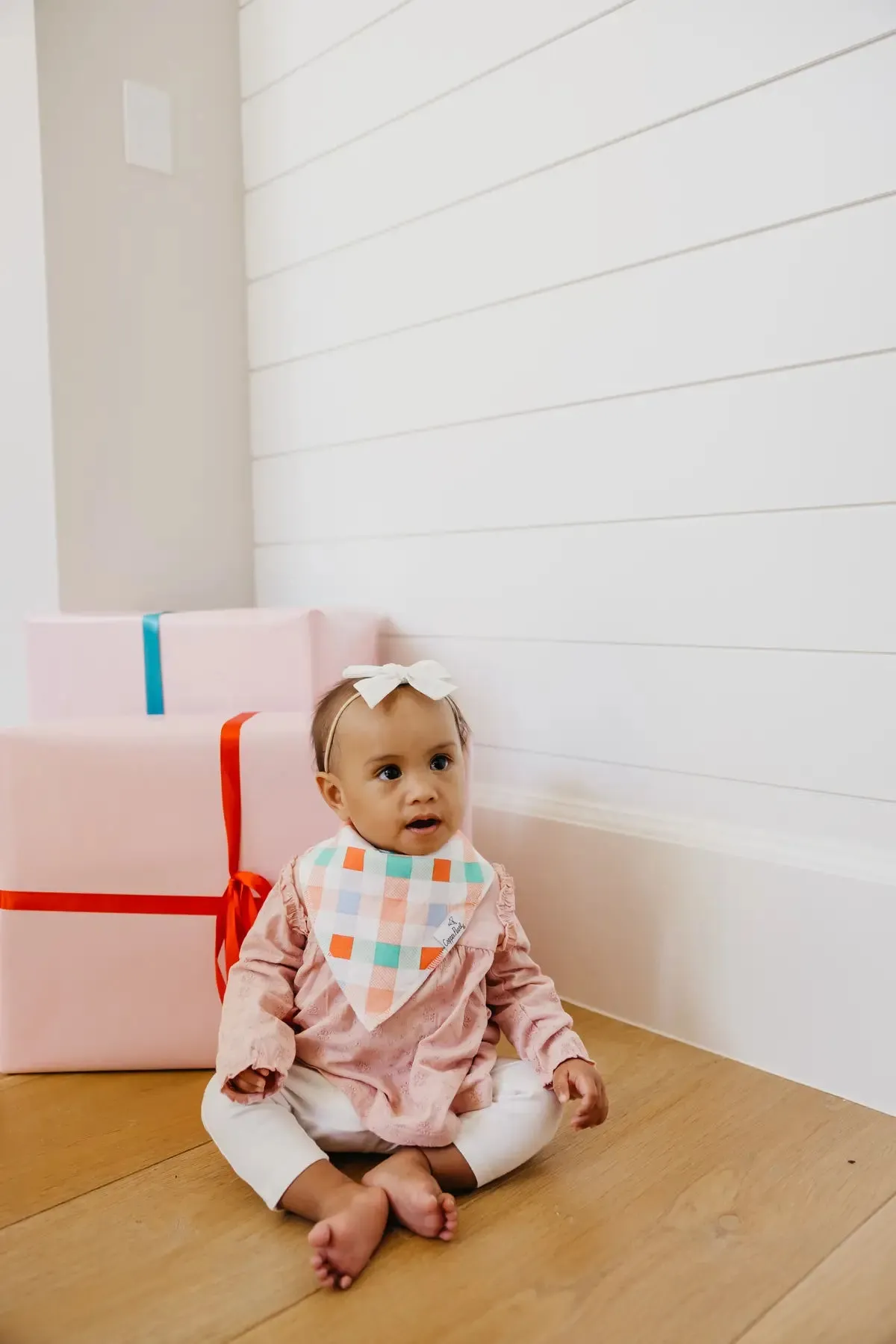 Copper Pearl Cindy Bandana Bib Set