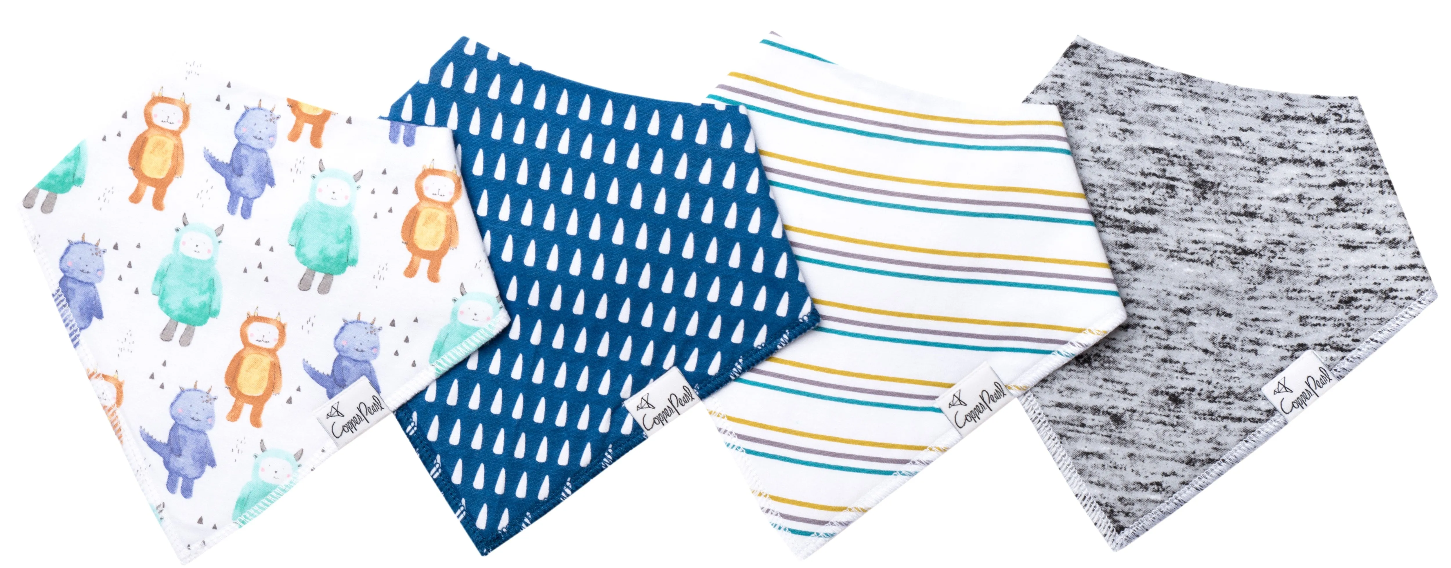 Copper Pearl Max Bandana Bib Set