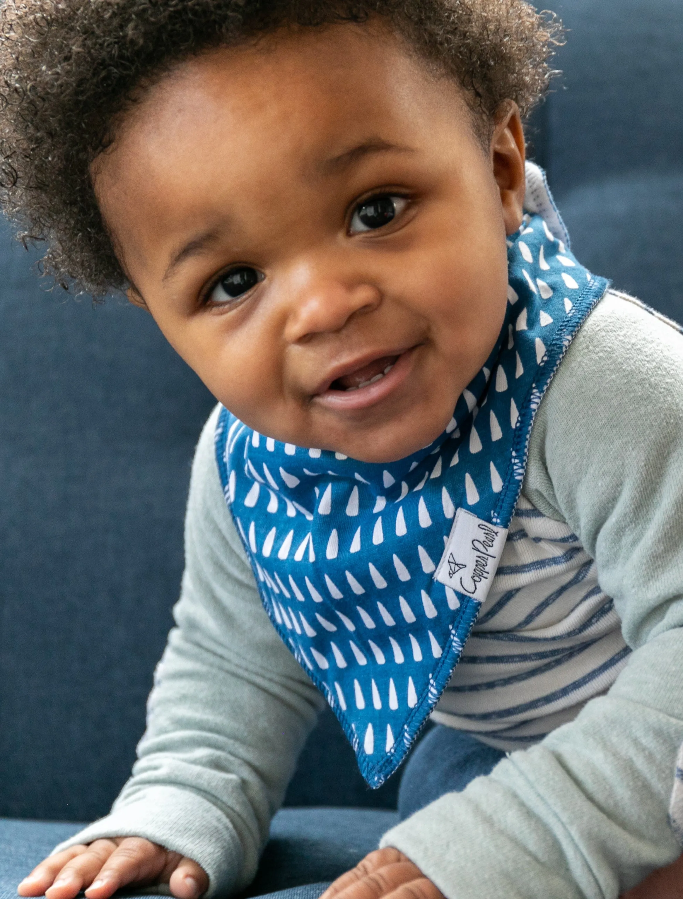 Copper Pearl Max Bandana Bib Set