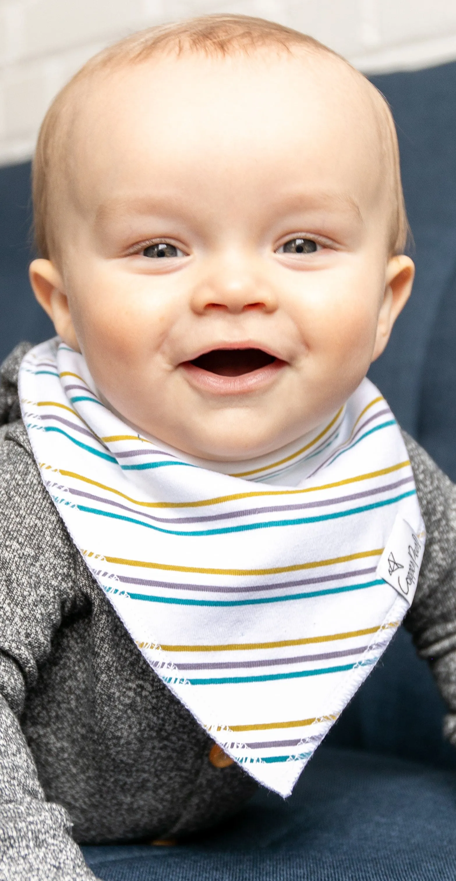 Copper Pearl Max Bandana Bib Set