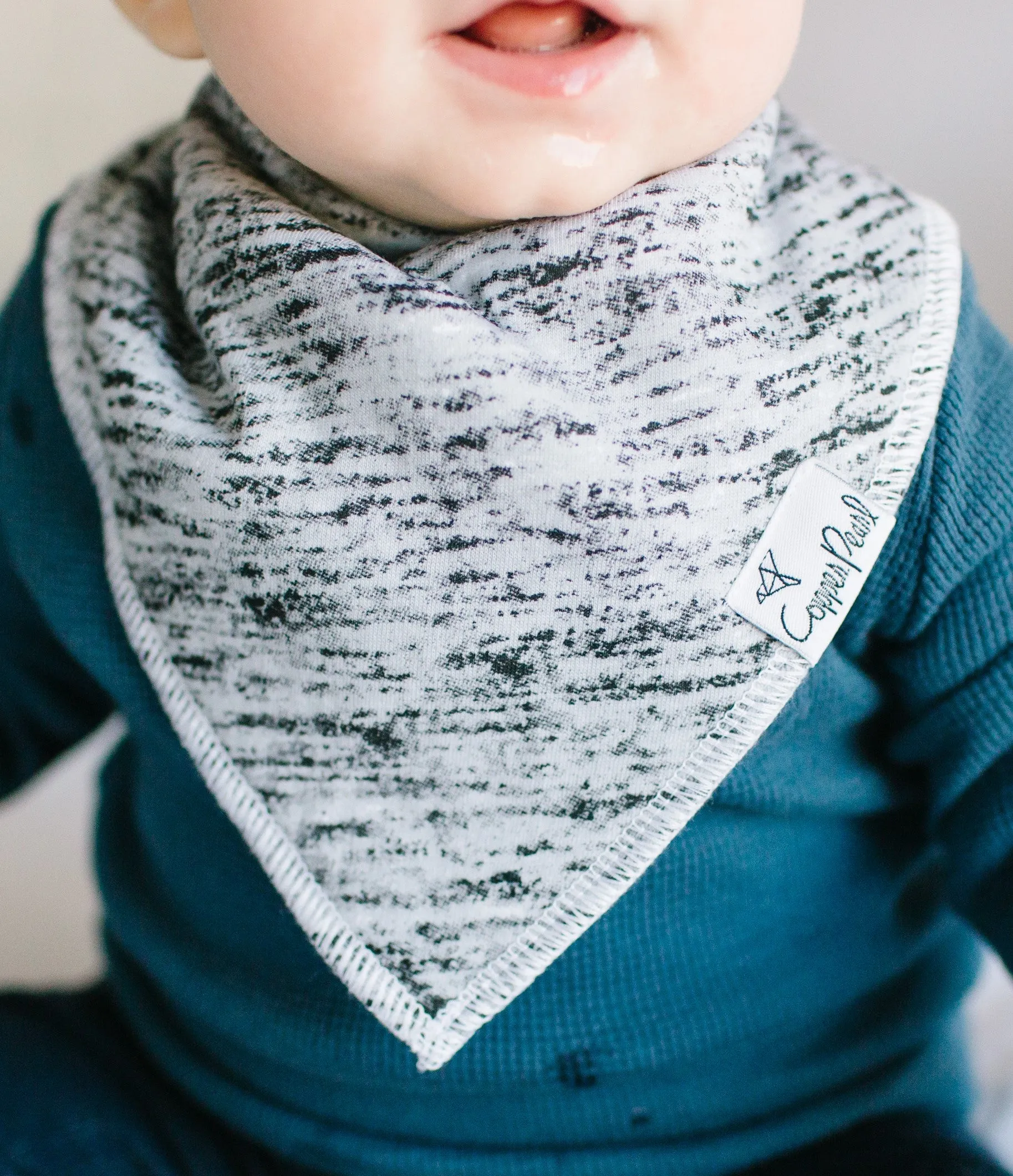Copper Pearl Max Bandana Bib Set