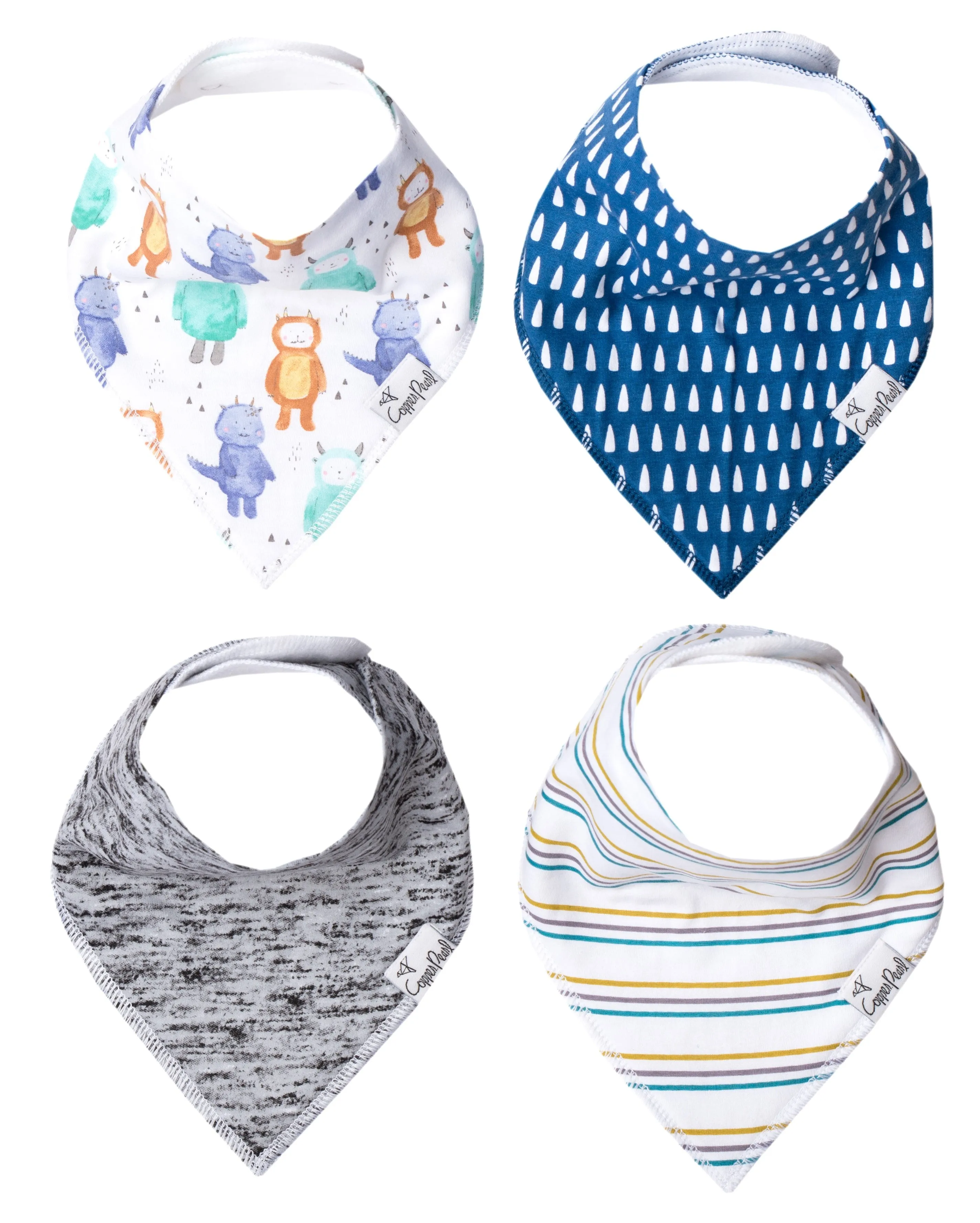 Copper Pearl Max Bandana Bib Set