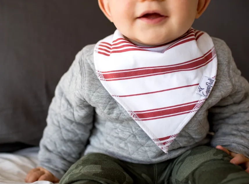 Copper Pearl Single Bandana Bib- Apollo
