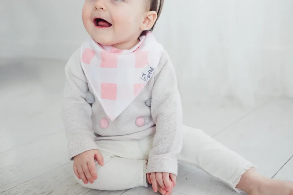 Copper Pearl Single Bandana Bib- June