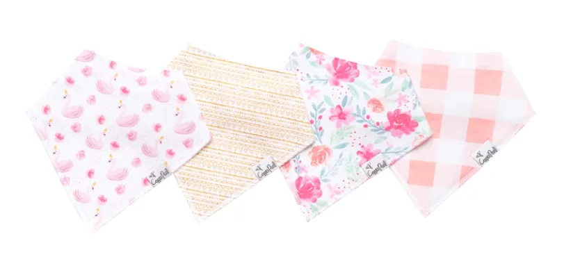 Copper Pearl Single Bandana Bib- June