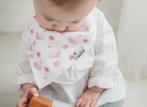 Copper Pearl Single Bandana Bib- June