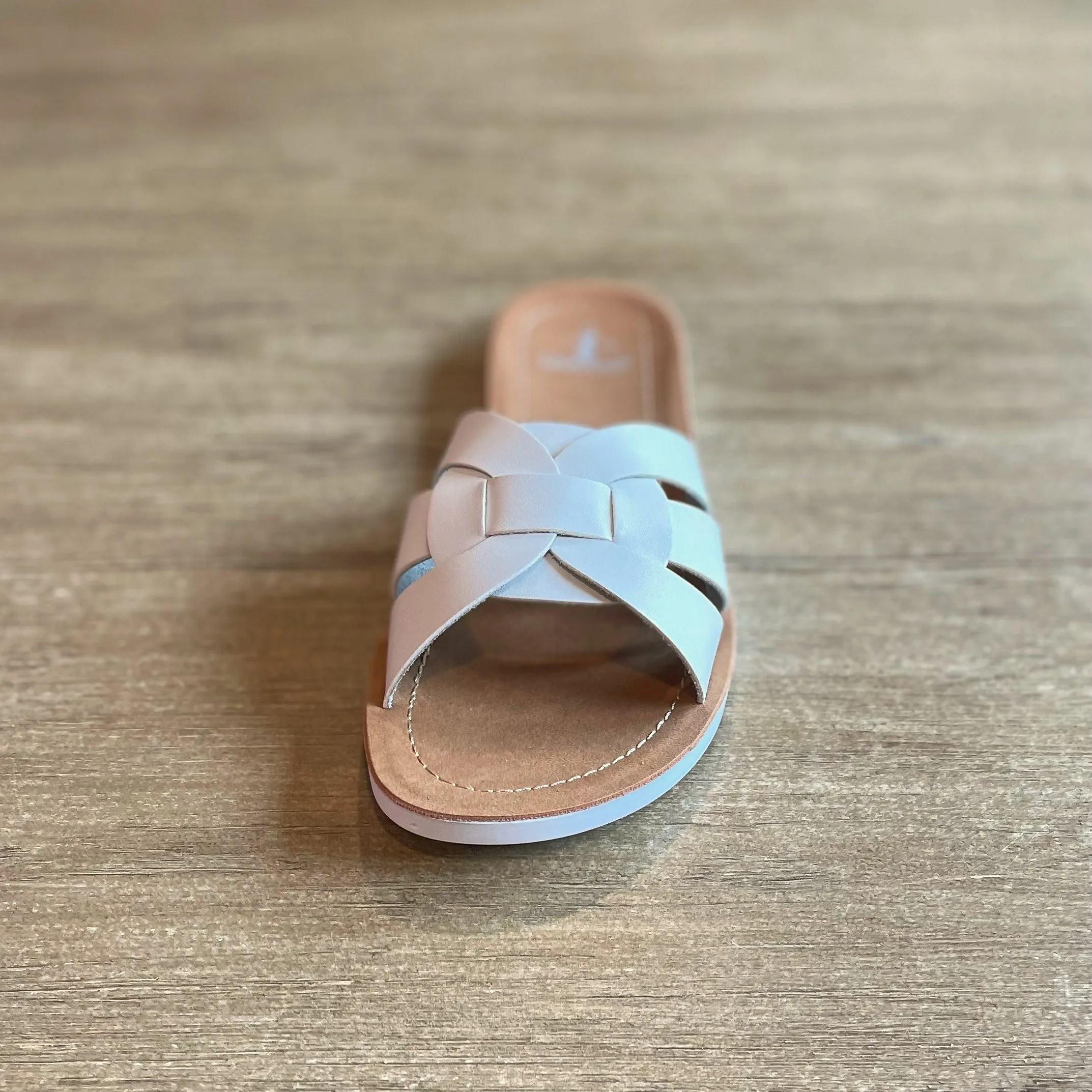Corky's Rouge Sandal in White