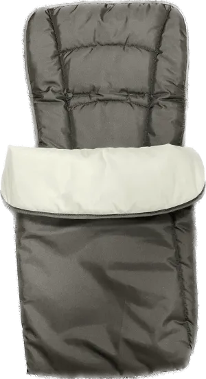 Cosytoe Snuggly Footmuff for Pushchair Baby Stroller All Weather Protection, Black with Grey Liner