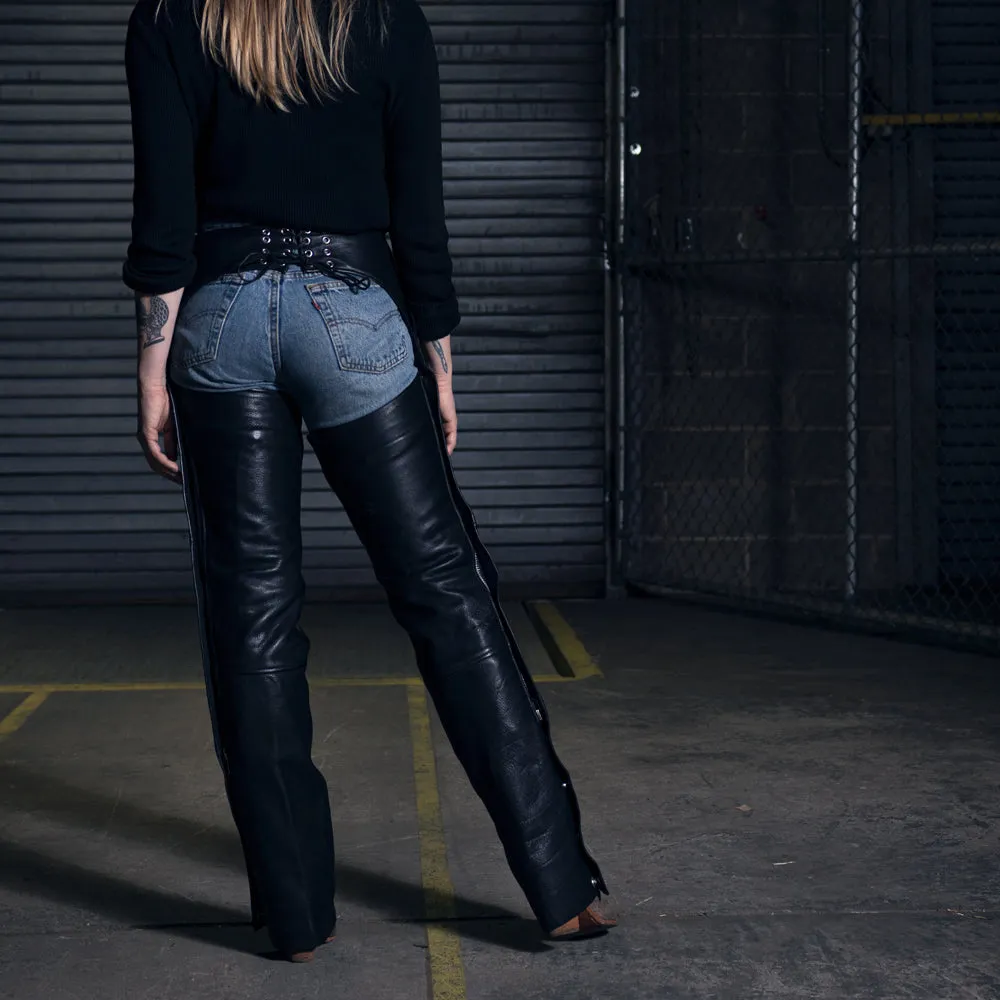 CURVAEOUS Motorcycle Leather Chaps